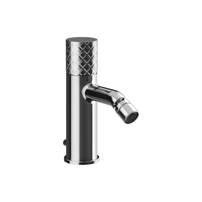 Gessi Habito Intreccio Смеситель для биде, на 1 отв, с донным клапаном, цвет: хром