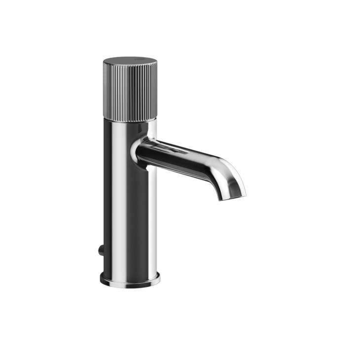 Gessi Habito Rigato Смеситель для раковины на 1 отв, с донным клапаном, цвет: хром