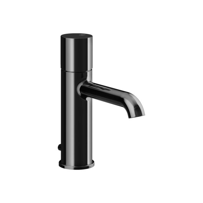 Gessi Habito Unito Смеситель для раковины на 1 отв, с донным клапаном, цвет: Black Metal PVD