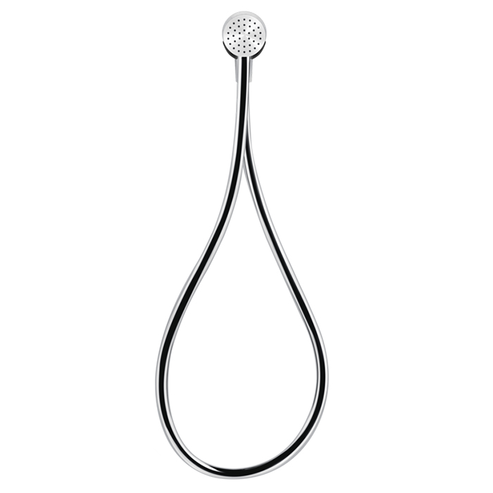 Gessi Hi-Fi Душевой магнитные комплект, состоящий из вывода воды, держателя, шланга 1,50 м и лейки, цвет: хром