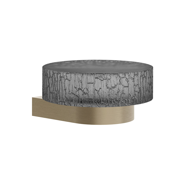 Gessi Incastri Мыльница подвесная, цвет: Finox Brushed Nickel /Light Smoke