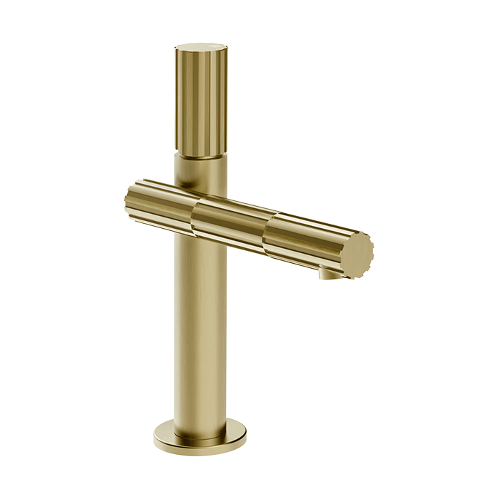 Gessi Incastri Смеситель для раковины, 1 отв, цвет: Brass Brushed PVD