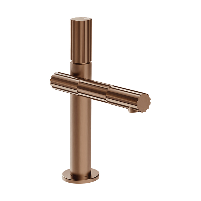 Gessi Incastri Смеситель для раковины, 1 отв, цвет: Copper Br. PVD