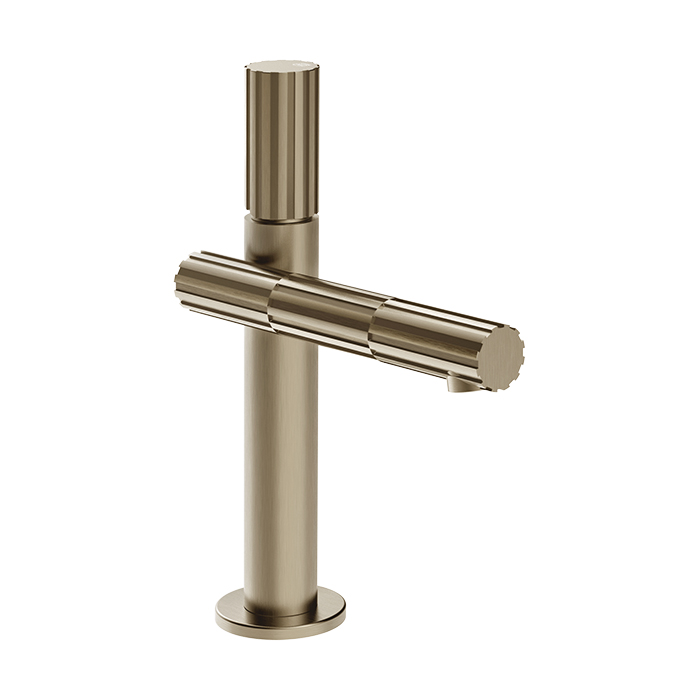 Gessi Incastri Смеситель для раковины, 1 отв, цвет: Finox Brushed Nickel
