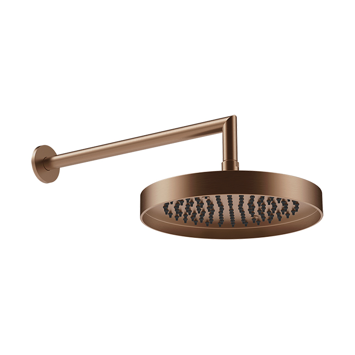 Gessi Incastri Верхний душ, настенный, цвет: Copper Br. PVD