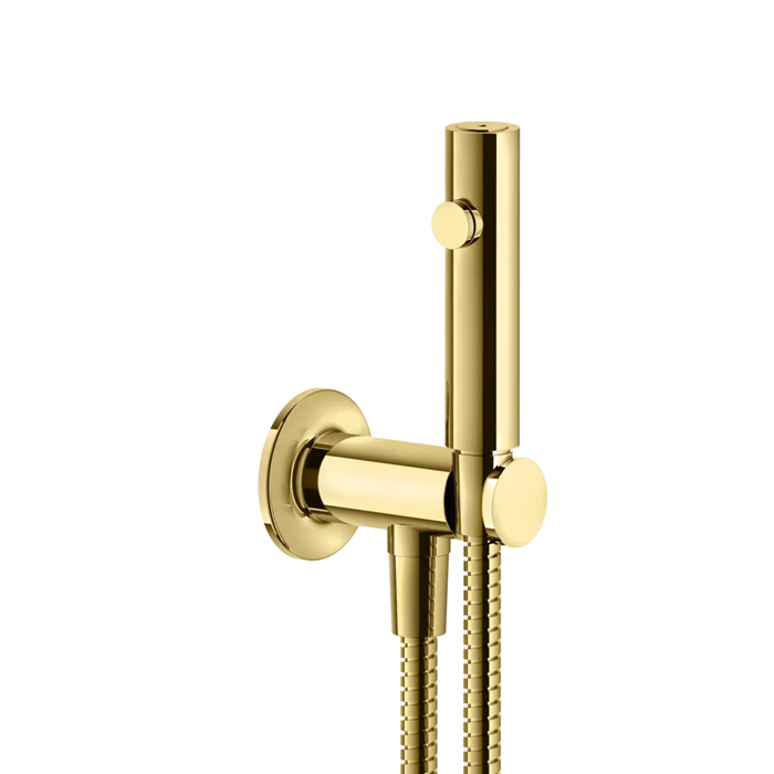 Gessi Inciso Гидроёршик, настенный, 1/2". цвет: золото