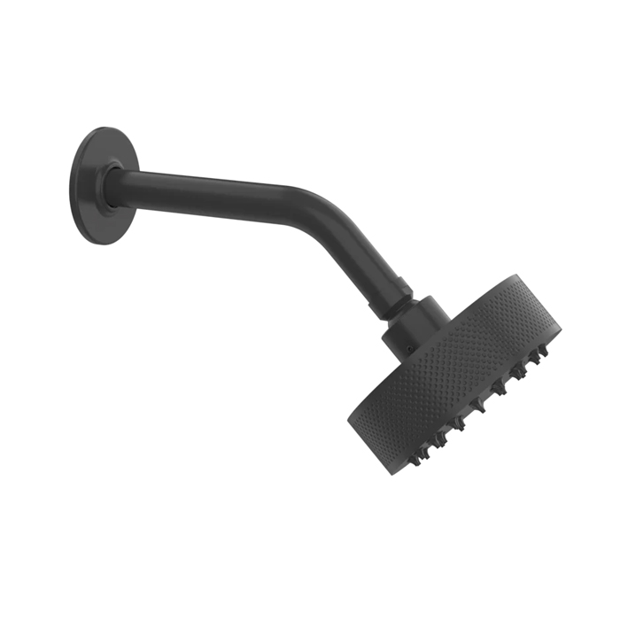 Gessi Inciso Shower Душевая головка шарнирная на 1/2” с защитой отизвесткового налёта, цвет: black XL