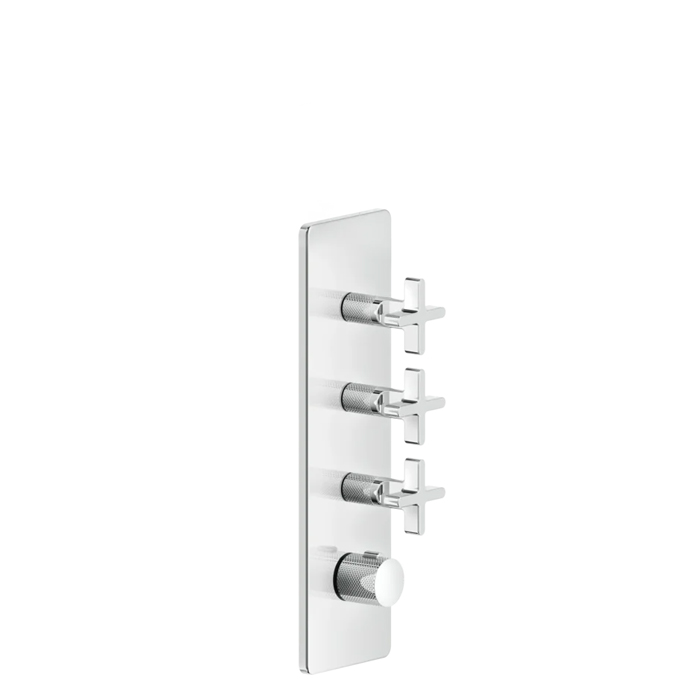 Gessi Inciso Смеситель для душа, встраиваемый, термостатический, внешняя часть, цвет: хром