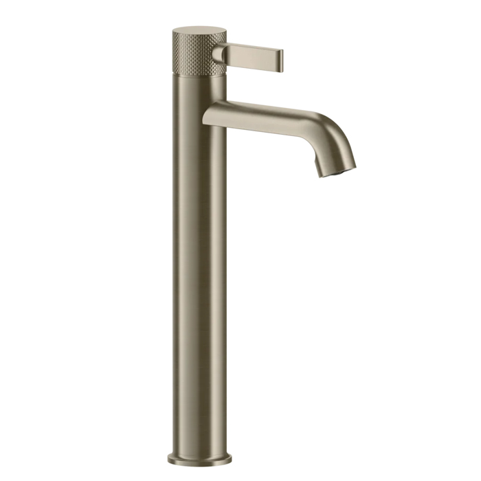 Gessi Inciso Смеситель для раковины на 1 отверстие, высокий, без донного клапана Цвет: finox