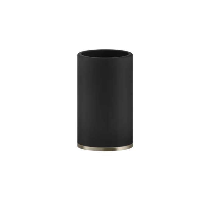 Gessi Inciso Стакан настольный, цвет: черный/finox