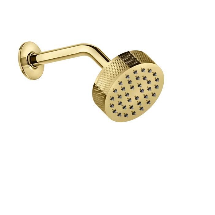 Gessi Inciso Верхний душ, с защитой от налёта. цвет: золото