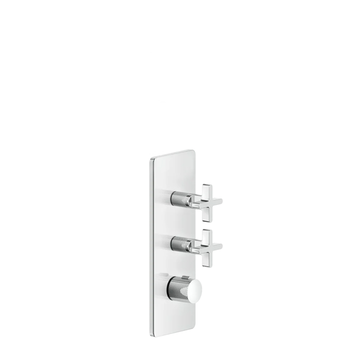 Gessi Inciso Встраиваемый термостатический смеситель высокой производительности, внешняя часть, Цвет: хром