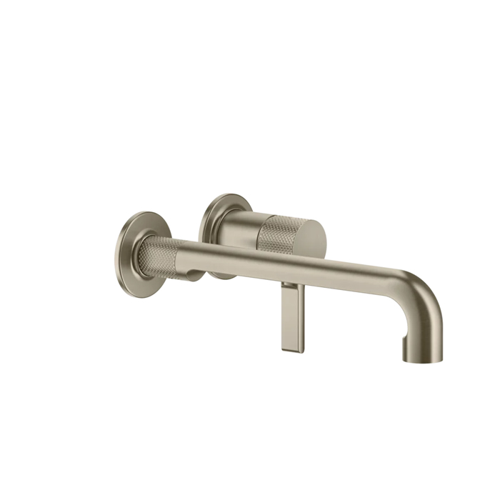 Gessi Inciso Встраиваемый смеситель для раковины с изливом, внешняя часть, цвет: finox