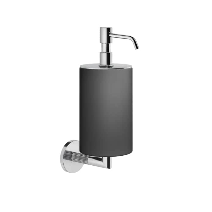 Gessi Ingranaggio Дозатор для жидкого мыла подвесной черный, цвет: хром