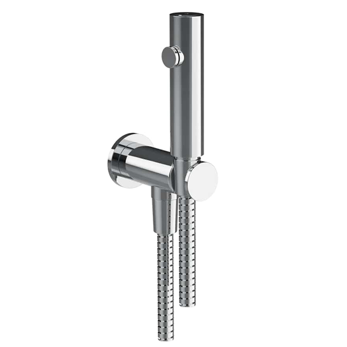 Gessi Ingranaggio Гидроёршик настенный на 1/2", цвет: хром
