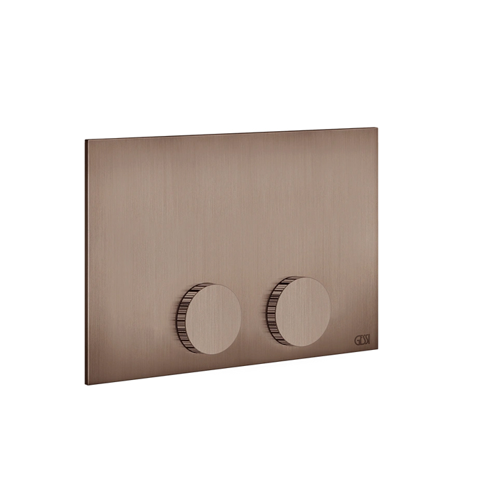 Gessi Ingranaggio Клавиши смыва Tece (TeceProfil, TeceBox), цвет: Copper Brushed PVD