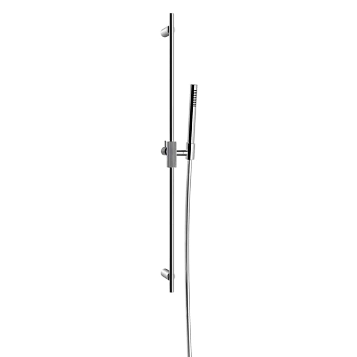 Gessi Ingranaggio Штанга в комплекте с душевой лейкой легкой очистки, шланг 1,50 м, цвет: хром