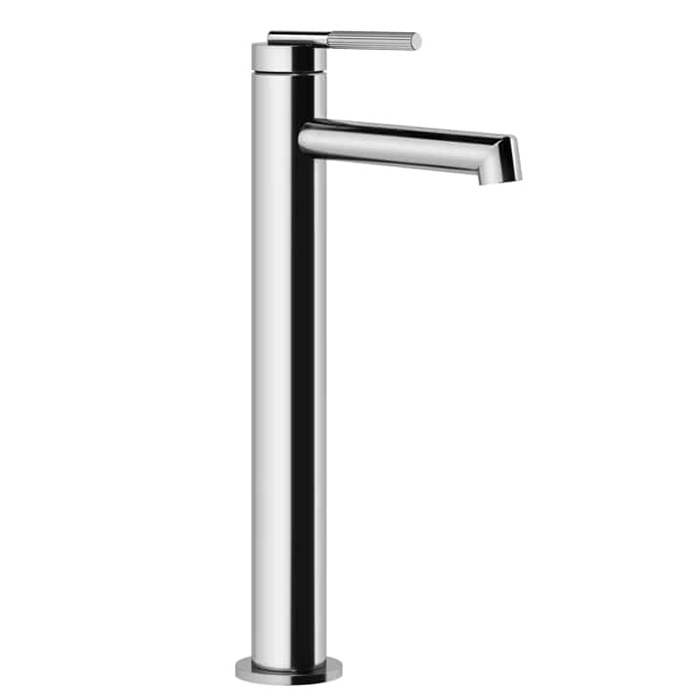 Gessi Ingranaggio Смеситель для раковины высокий с коротким изливом. Без донного клапана, цвет: хром