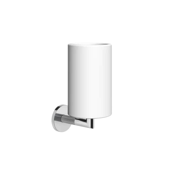 Gessi Ingranaggio Стакан белый, подвесной, цвет: хром