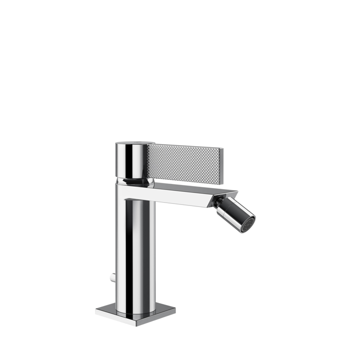 Gessi Inverso Diamantato Смеситель для биде, 1 отв, с донным клапаном, цвет: хром