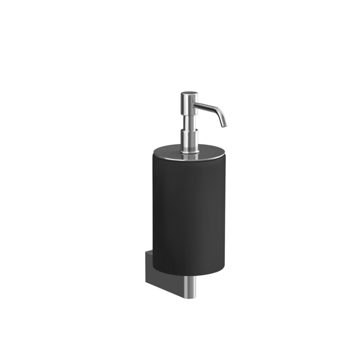 Gessi Origini Дозатор для мыла настенный, цвет: черный/хром