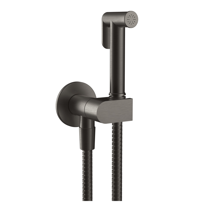 Gessi Origini Гигиенический душ, шланг, цвет: Black Metal Brushed PVD