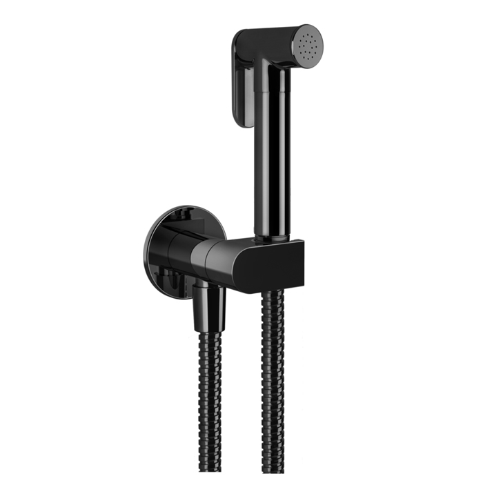 Gessi Origini Гигиенический душ, шланг, цвет: Black Metal PVD