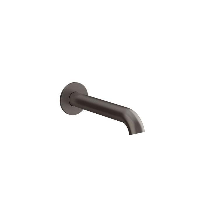 Gessi Origini Настенный излив с длиной под заказ, цвет: Black Metal Brushed PVD