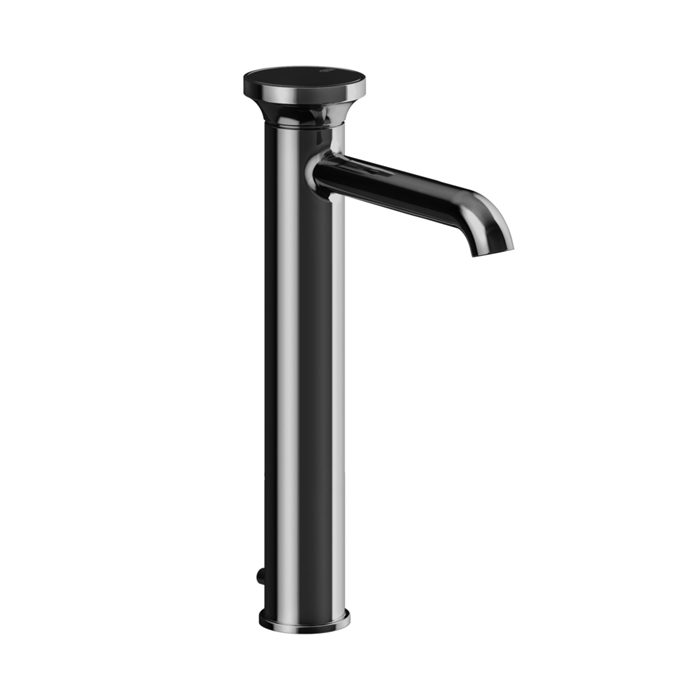 Gessi Origini Смеситель для раковины, на 1 отв, с донным клапаном, цвет: Black Metal PVD