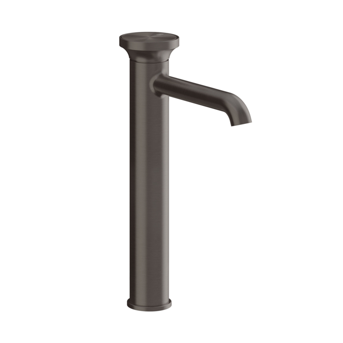Gessi Origini Смеситель для раковины, на 1 отв. высокий, цвет: Black Metal Brushed PVD
