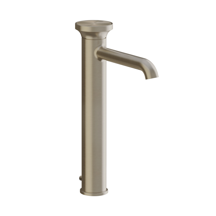 Gessi Origini Смеситель для раковины высокий с донным клапаном, цвет: Finox Brushed Nickel