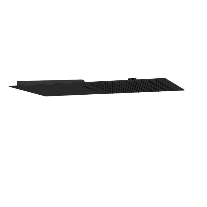 Gessi Tremillimetri Верхний душ, подключение: 1/2", цвет: Black XL