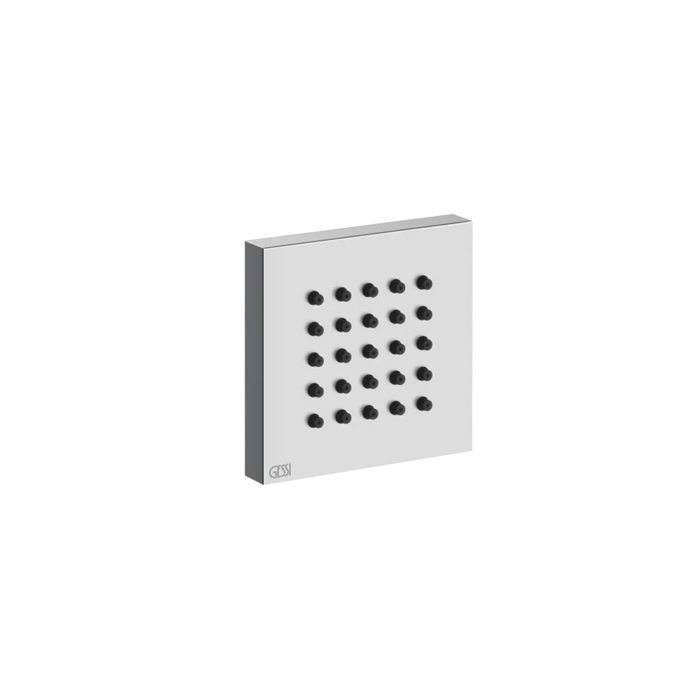 Gessi Rettangolo Боковая форсунка квадратная, цвет: хром