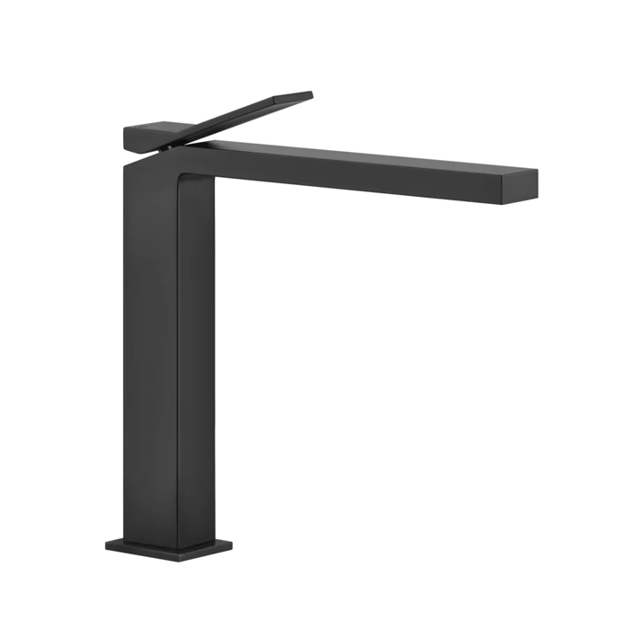 Gessi Rettangolo K Смеситель для раковины на 1 отверстие, излив, цвет: black XL