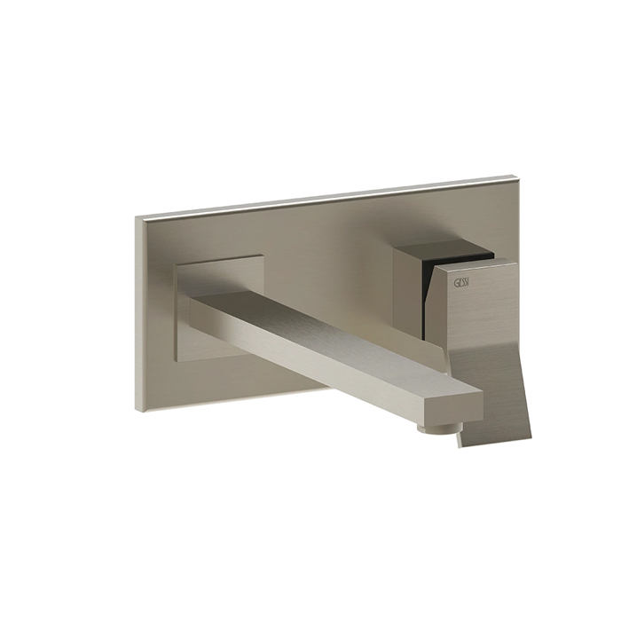Gessi Rettangolo K Смеситель для раковины, встраиваемый, излив:, цвет: Finox