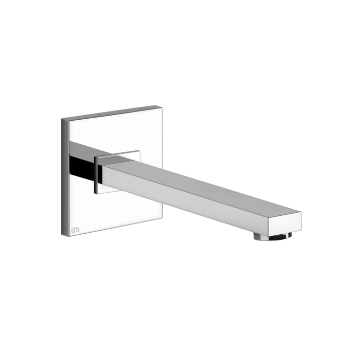 Gessi Rettangolo Настенный излив, для монтажа с удаленным управлением (не входит в комплект), цвет: хром