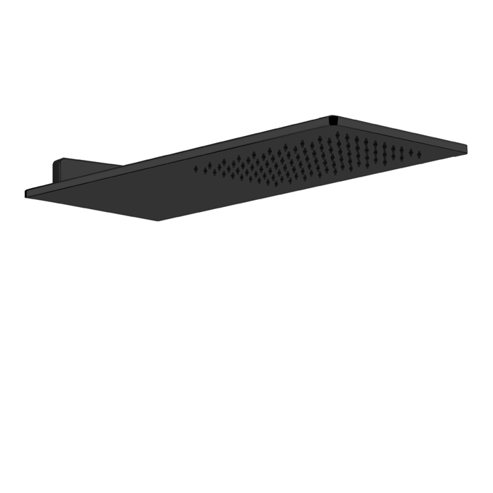 Gessi Rettangolo Shower Верхний душ, с креплением на стену, цвет: Black XL