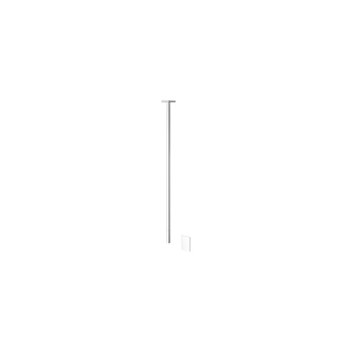 Gessi Rettangolo Смеситель для раковины, потолочный, электронный, с кран-фильтром для регулировки температуры и напора воды, внешняя часть, цвет: хром