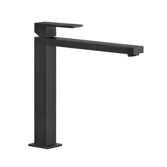 Gessi Rettangolo Смеситель для раковины с высоким изливом, цвет: Black XL