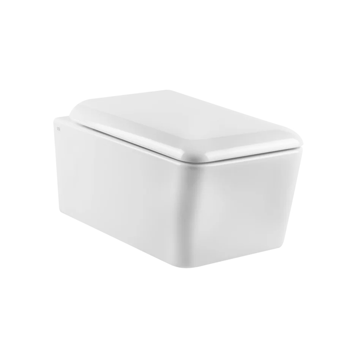 Gessi Rettangolo Унитаз подвесной, в комплекте с сиденьем Soft Close, цвет: белый