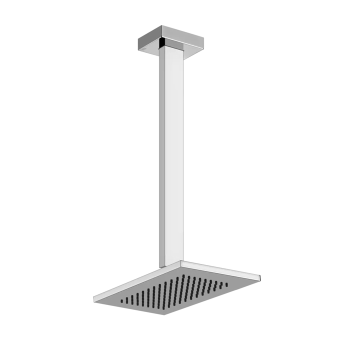 Gessi Rettangolo Верхний душ для потолочного крепления, высота от 115 до, цвет: хром