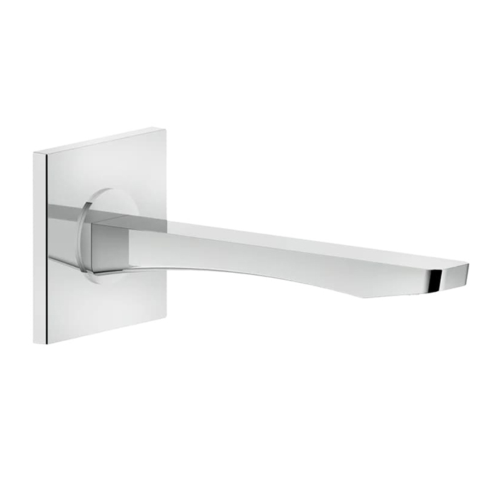 Gessi Rilievo Настенный излив на 1/2”, комбинируемый с удаленным управлением, цвет: хром