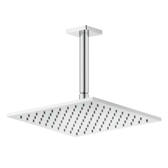 Gessi Rilievo Потолочная душевая головка на 1/2", длина изгот. под заказ, цвет: хром