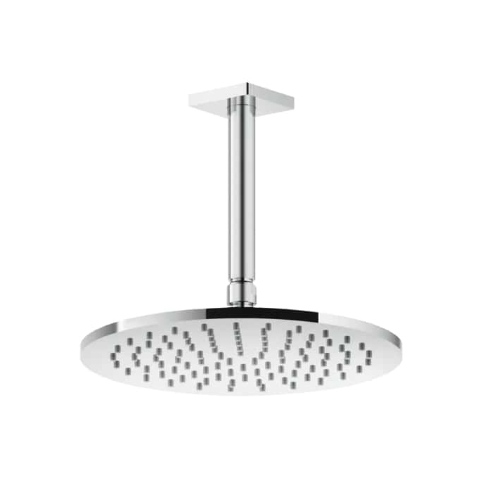 Gessi Rilievo Потолочная душевая головка шарнирная на 1/2", длина изгот. под заказ, цвет: хром