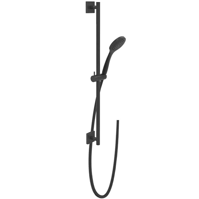Gessi Rilievo Штанга в комплекте с душевой лейкой, шланг 1,50 м, цвет: nero XL