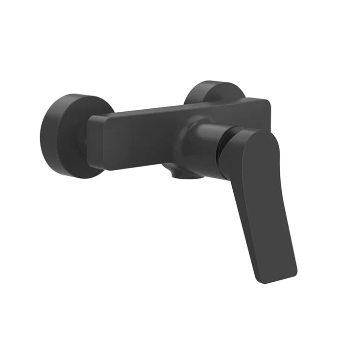 Gessi Rilievo Смеситель для душа, настенный на 2 отв, цвет: black XL