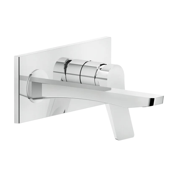 Gessi Rilievo Встраиваемый смеситель для раковины с изливом, внешние части, цвет: хром