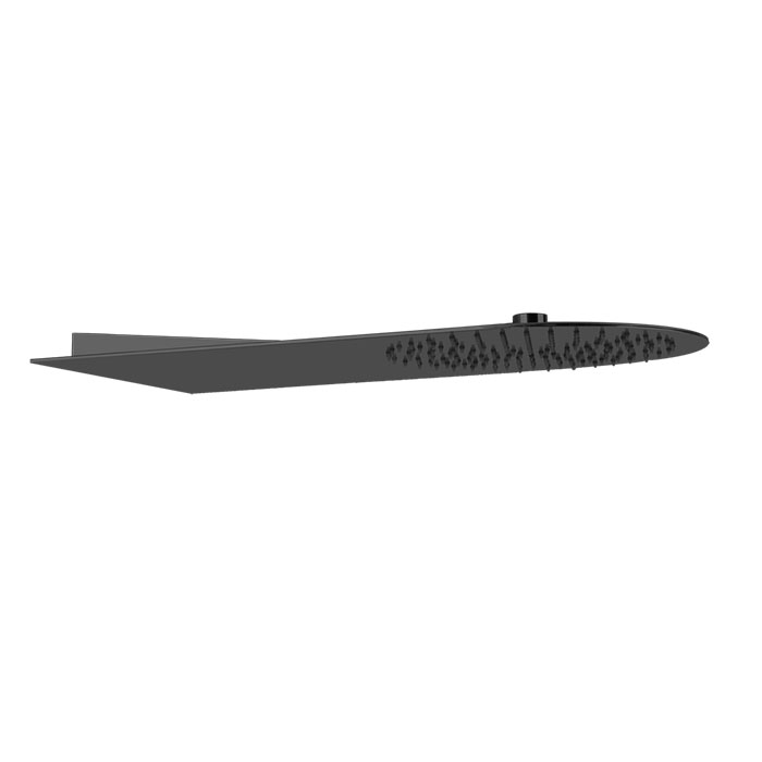 Gessi Tremillimetri Душевая головка для настенного крепления, цвет: Black Metal Brushed PVD