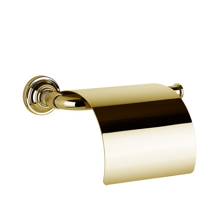 Gessi Venti20 Держатель т/б, с крышкой, подвесной, цвет: Gold PVD