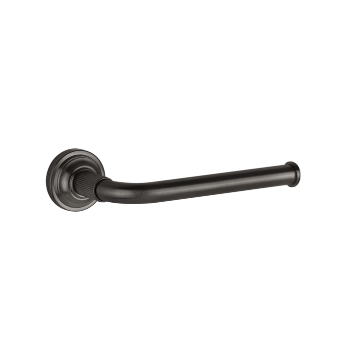Gessi Venti20 Держатель туалетной бумаги, без крышки, цвет: Black Metal Brushed PVD